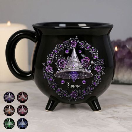 Witch Life - Personalized Witch Cauldron Mug